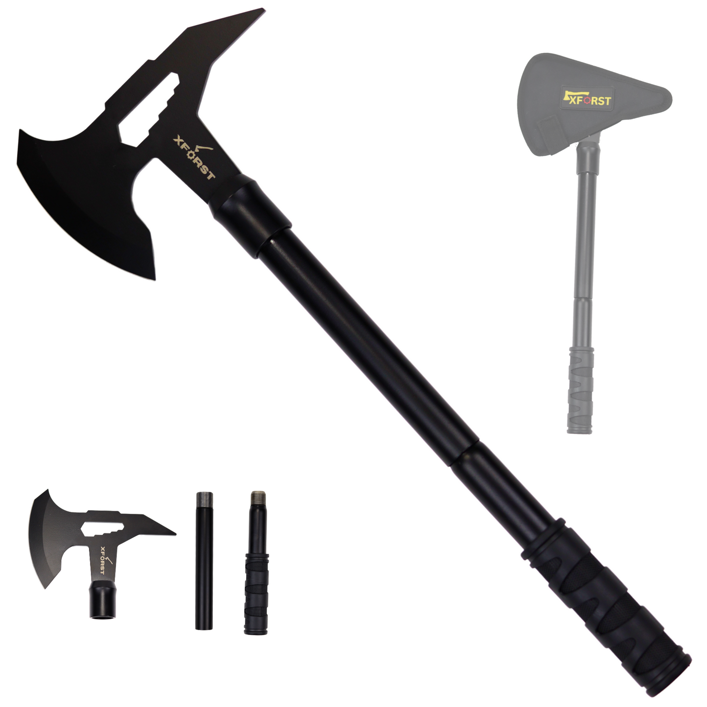 Xforst TM2 Tomahawk avec pointe – Hachette double face