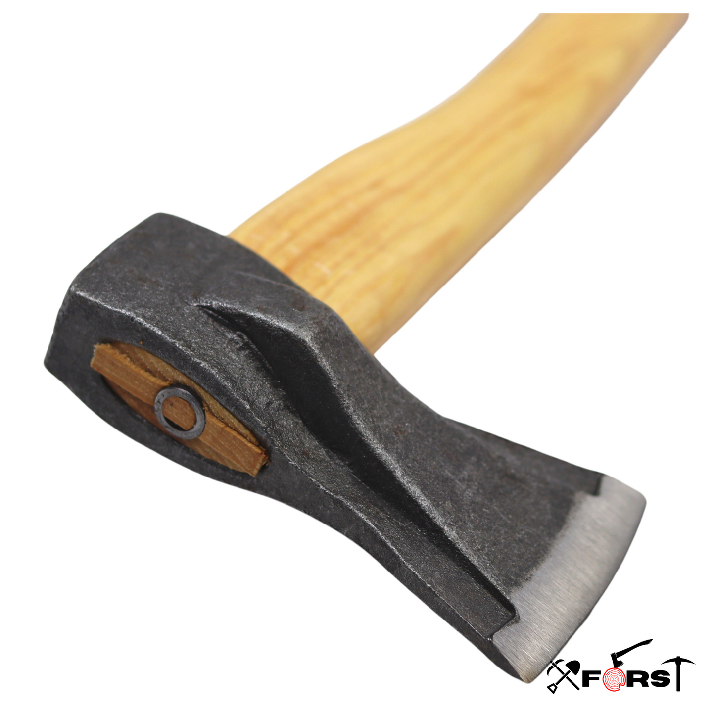 Hache de Fendage X-SA1 avec Manche en Bois Americain de Hickory 1,3 Kg. Étui inclus