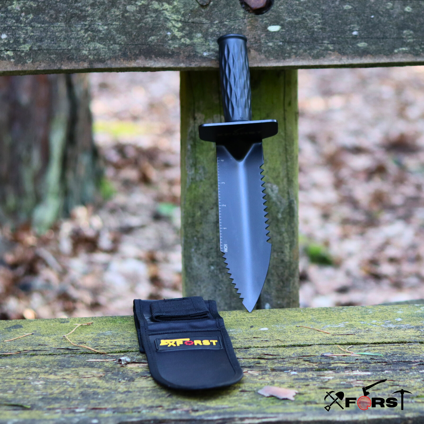 Xforst X-GM300 – Mini Pelle Multifonction pour Détection de Métaux, Jardinage et Bushcraft