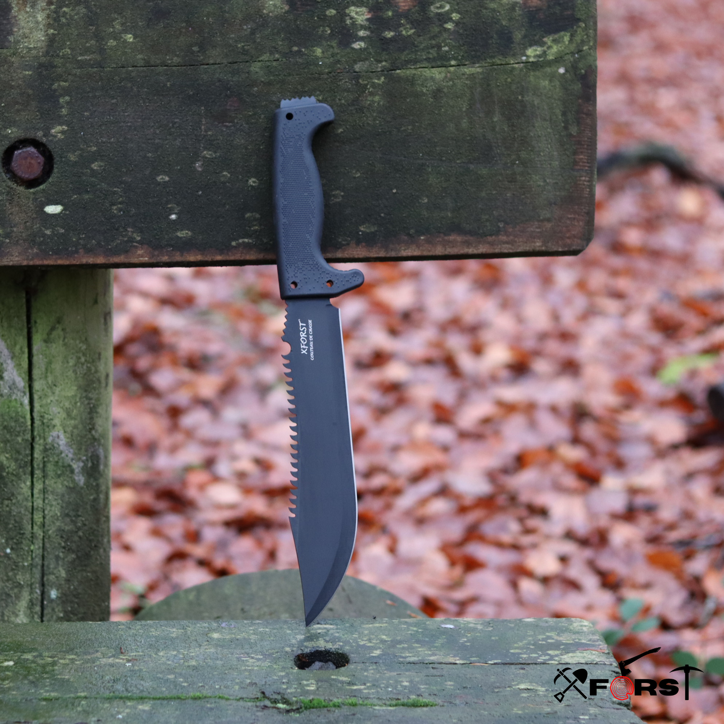 Couteau Xforst Rambo CRB – Grand Couteau de Chasse pour la Survie en Plein Air