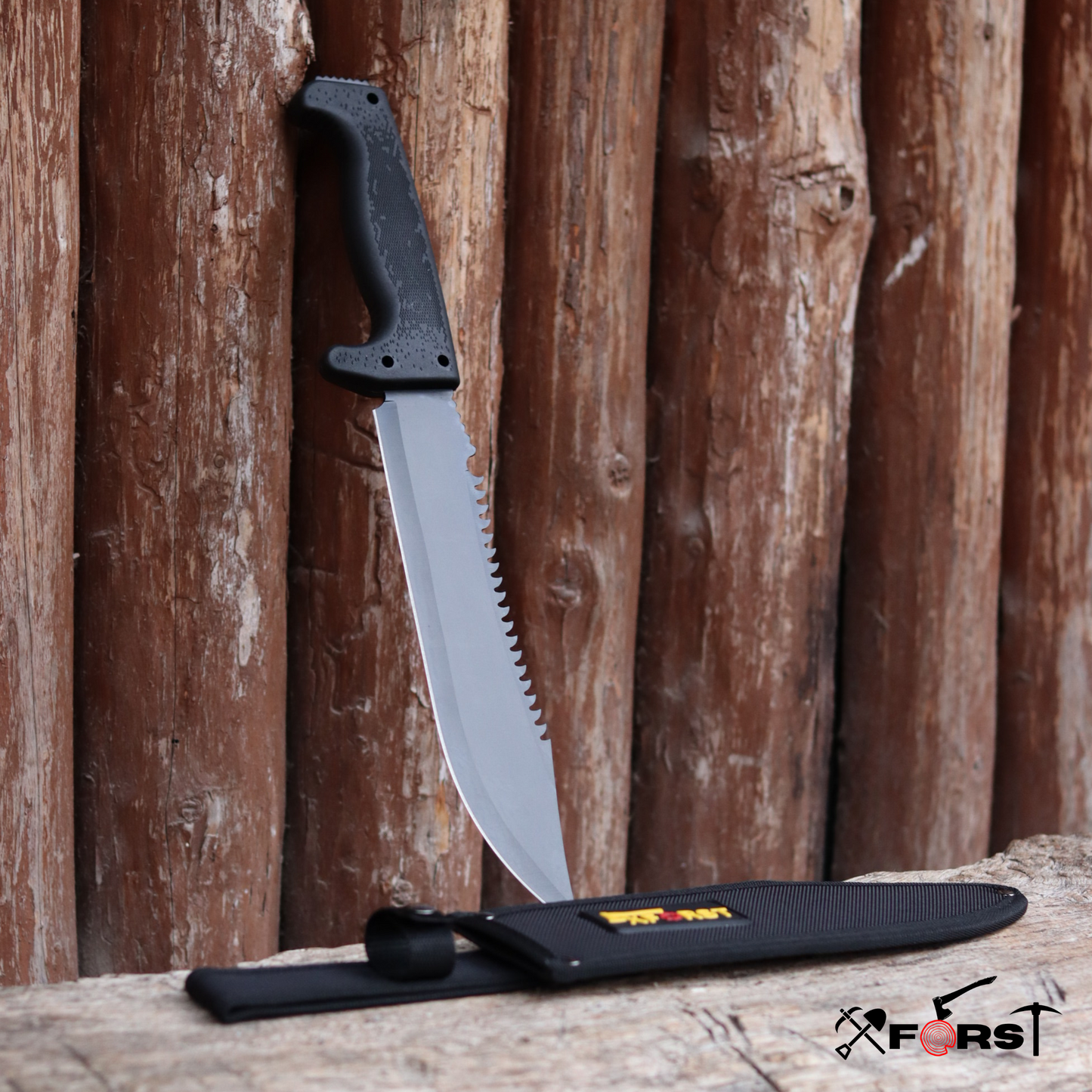 Couteau Xforst Rambo CRB – Grand Couteau de Chasse pour la Survie en Plein Air