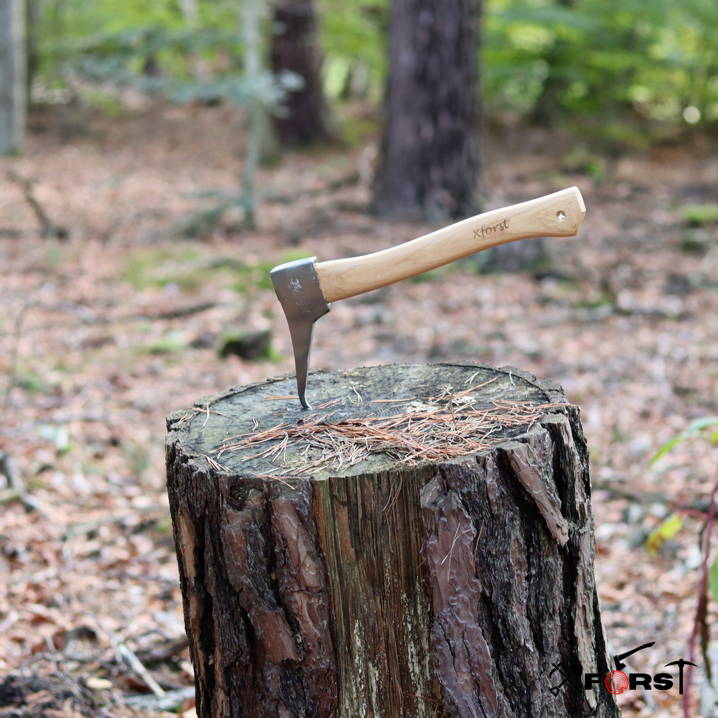 Xforst X-P500 BX – Sappie avec Manche en Bois Hickory et Porte-Marteau Gratuit